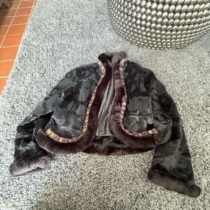 Outerwear by Lisa Black Fur Jacket